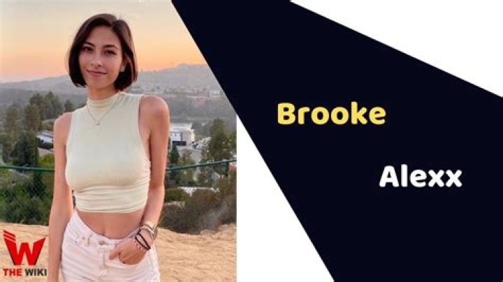 
Brooke Alexx Height, Weight, Net Worth, Age, Birthday, Wikipedia, Who, Nationality, Biography 