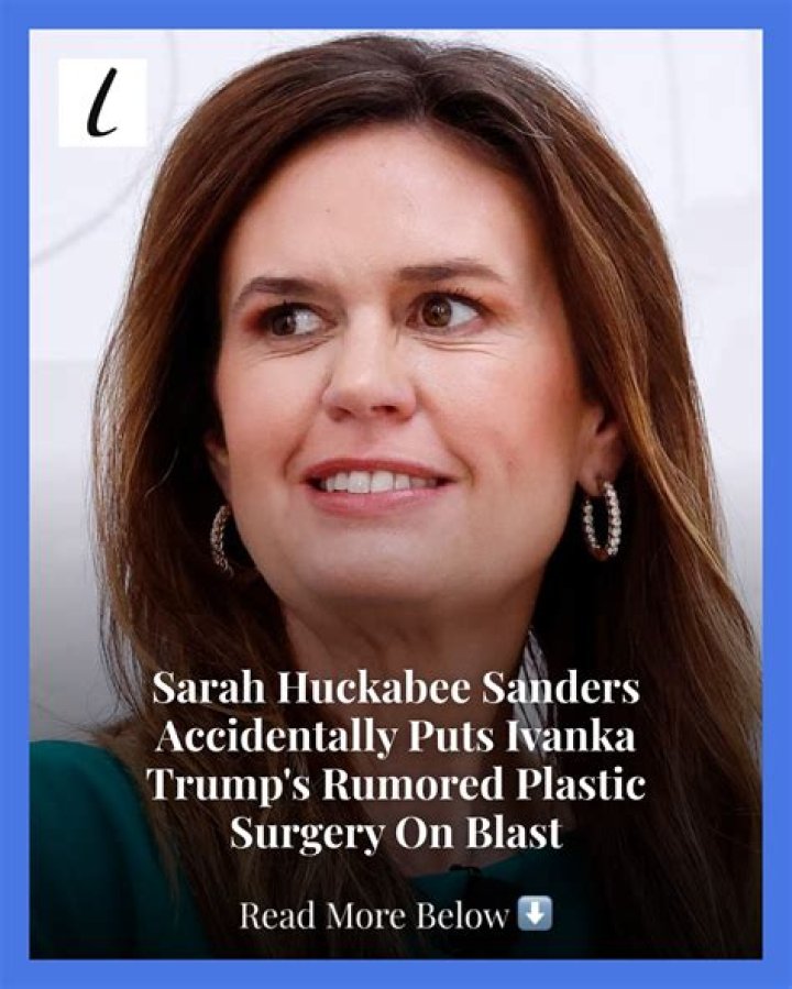 Sarah Huckabee Sanders Plastic Surgery | Before And After Photos