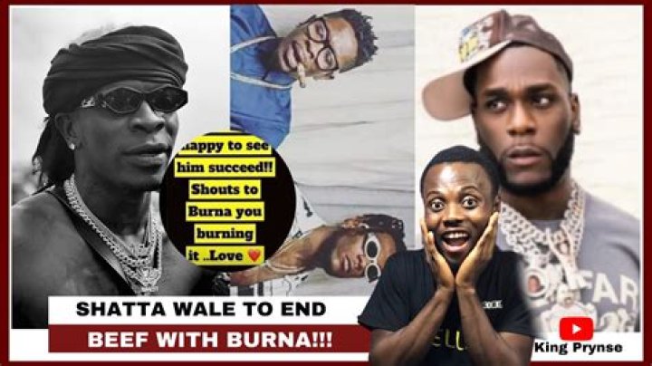 
Shatta Wale Celebrates Burna Boy Amidst Beef 