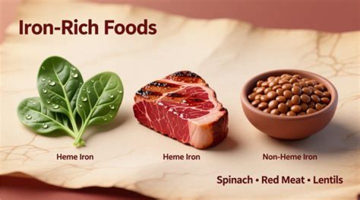 What meats have the most iron