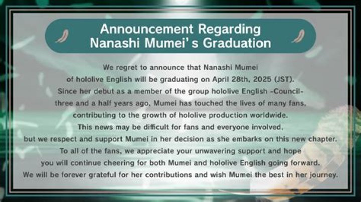 Why Is Sana Leaving Hololive? Graduation Reason And Tsukumo Real Identity Details